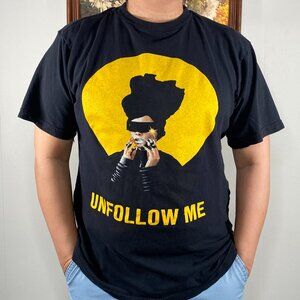 Erykah Badu 2023 Unfollow Me Concert Tour T-Shirt Top Men's XL Black Casual